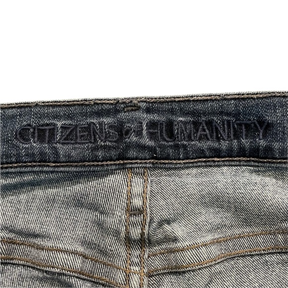 🧊Citizens Of Humanity Rocket high rise skinny jeans medium blue wash size 28 - Picture 8 of 9